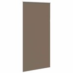 vidaXL Store enrouleur occultant café 105x210cm largeur du tissu