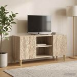 vidaXL Meuble TV 102 x 34 5 x 50 cm Chêne Sonoma Bois d'ingénierie