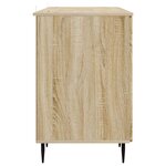 vidaXL Bureau Chêne Sonoma 142 5 x 50 x 75 cm Bois d'ingénierie