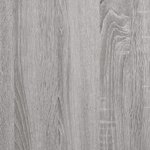vidaXL Tables de chevet 2 Pièces Sonoma gris 40x35x50 cm