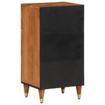 vidaXL Armoire latérale 40x33x75 cm bois massif de manguier