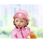 Zapf Creation 825914 - Casque de poupon BABY born City