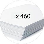 Classeur à levier PVC A4 D50mm Premium blanc EXACOMPTA