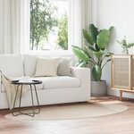 vidaXL Tapis "HUARTE" à poils courts doux et lavable beige 100x200 cm