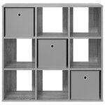 vidaXL Buffet Gris Sonoma 88 5 x 29 x 84 5 cm