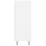 vidaXL Bibliothèque blanc 69 5x32 5x90 cm bois d'ingénierie