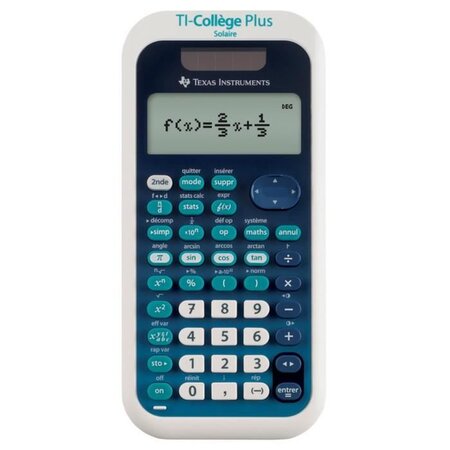 TEXAS INSTRUMENTS Calculatrice Scientifique TI College Plus