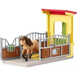 Schleich 42609 - Box avec Poney Icelandais - Extension Ferme Educative