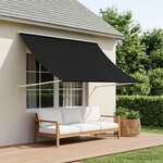 vidaXL Auvent Noir 350 x 150 cm