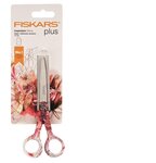 Ciseaux 'Inspiration Gloria' droitiers & gauchers 17 cm coloris rouge & blanc FISKARS