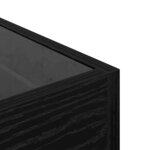 vidaXL Armoire de rangement Chêne noir 40 x 40 x 30 cm