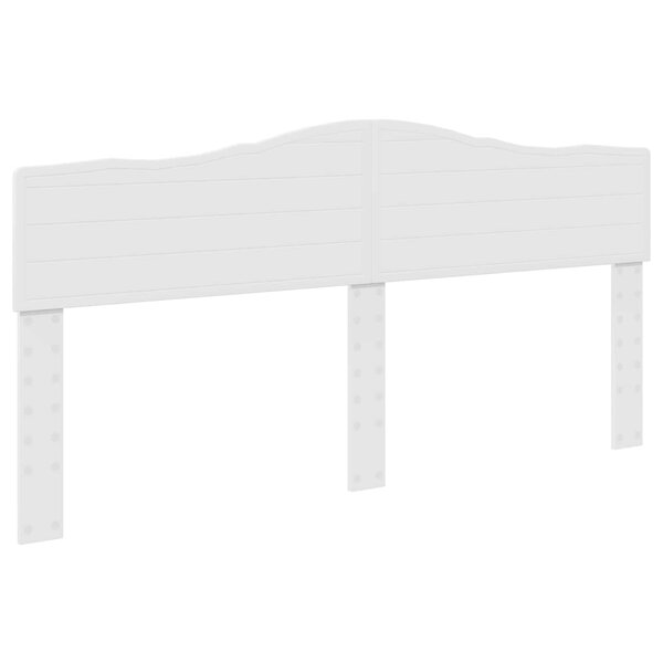 vidaXL Tête de lit Blanc Brillant 180 cm Bois d'ingénierie
