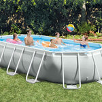 Intex Ensemble de piscine ovale Prism Frame 503x274x122 cm 26796GN