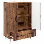 vidaXL Buffet Bois ancien 66 x 34 5 x 95 cm Bois d'ingénierie
