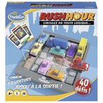 Rush hour - ravensburger - casse-tete think fun - 40 défis 4 niveaux - a jouer seul ou plusieurs des 8 ans - français inclus