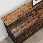 vidaXL Table console Bois ancien 100 x 32 x 75 cm Bois d'ingénierie