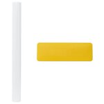 vidaXL Films pour fenêtre 5 Pièces statique dépoli blanc PVC