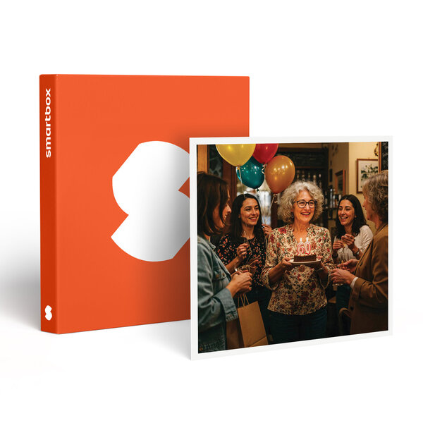 SMARTBOX - Coffret Cadeau Joyeux anniversaire ! Pour femme 60 ans - Multi-thèmes