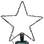 vidaXL Arbre de Noël cône 310 LED Blanc chaud 100x300 cm