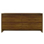 vidaXL Table basse Chêne marron 90x50x41 5 cm Bois d'ingénierie