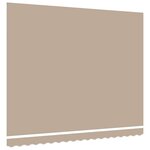 vidaXL Toile de rechange pour store banne Beige 400 × 350 cm Toile