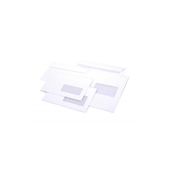 Enveloppe autocollante 110x220 fen. 45x100 80g/m² clairefontaine