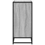 vidaXL Buffet sonoma gris 68x35x76 cm bois d'ingénierie