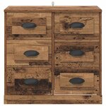 vidaXL Buffet Bois Ancien 70 x 35 5 x 67 5 cm Bois d'ingénierie