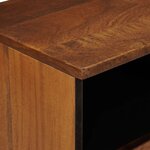 vidaXL Cabinet de chevet avec tiroir 2 Pièces Marron 40 x 33 x 46 cm