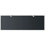 vidaXL Étagères murales 2 Pièces Verre 60x20 cm 8 mm