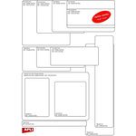 400 Étiquettes Multi-Usage 105X148.5