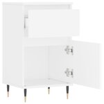 vidaXL Buffets 2 Pièces blanc 40x35x70 cm bois d’ingénierie