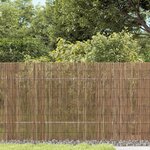 vidaXL Clôture de jardin 300x80 cm roseau