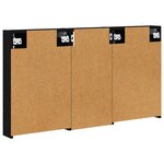 vidaXL Ensemble de Meubles de Salle de Bain 3 Pièces 110 x 10 5 x 60 5 cm
