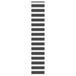 vidaXL Store zèbre noir 40x200 cm largeur du tissu 35 9 cm polyester