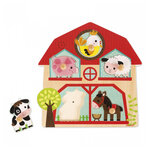 JANOD Puzzle Musical Les Copains de la Ferme