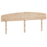 vidaXL Tête de lit 180 cm bois massif de pin