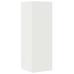 vidaXL Ensemble de meubles TV 4 Pièces Blanc Bois d'ingénierie