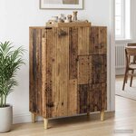 vidaXL Buffet Bois ancien 66 x 34 5 x 90 cm Bois d'ingénierie