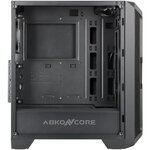 ABKONCORE H600A Sync Noir - Boitier sans alimentation - Moyen tour - Format E-ATX