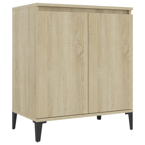 vidaXL Buffet chêne sonoma 60x35x70 cm bois d'ingénierie