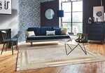 Tapis d'intérieur NAJAT 160 x 230 cm - Or