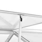 vidaXL Serre Aluminium 302x190x195 cm 11 19 m³