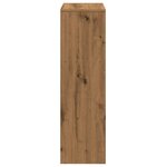 vidaXL Étagère séparatrice de pièce à 3 niveaux chêne artisanal