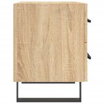 vidaXL Tables de chevet 2 Pièces chêne sonoma 40x35x47 5 cm