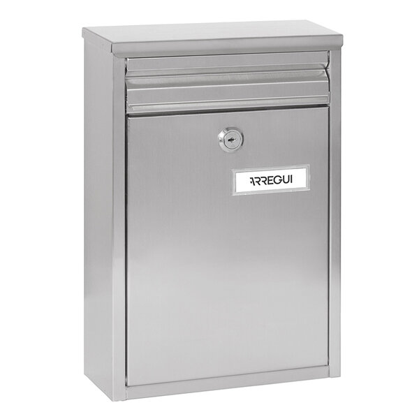 Boîte aux Lettres en Acier Inoxydable Zaguán E5751 Avec Fente Arrière Inox