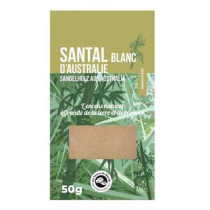 Mélange de Santal blanc à brûler 50 g