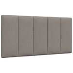 vidaXL Cadre de lit sans matelas Hanko taupe 100x200 cm tissu