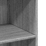 vidaXL Buffet haut sonoma gris 70x41x124 cm bois d'ingénierie