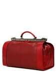 Sac de voyage diligence en cuir - KATANA - Authentic vintage - 52 CM - 83252-Rouge